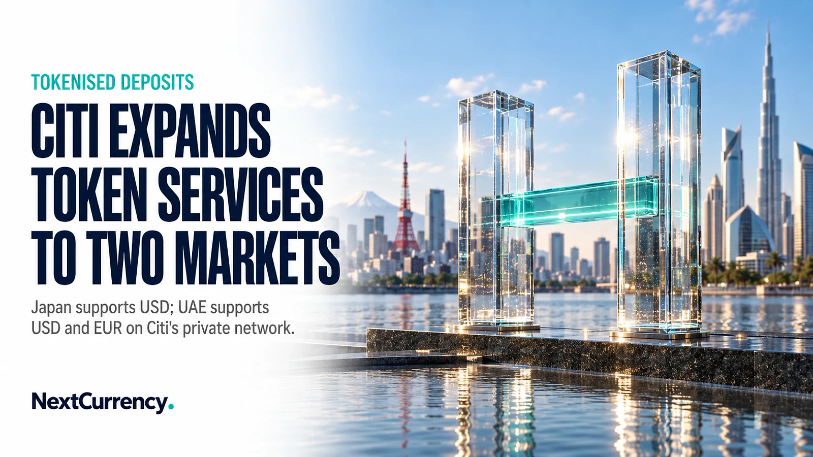 Citi Token Services Goes Live in Japan and the UAE — editorial cover artwork