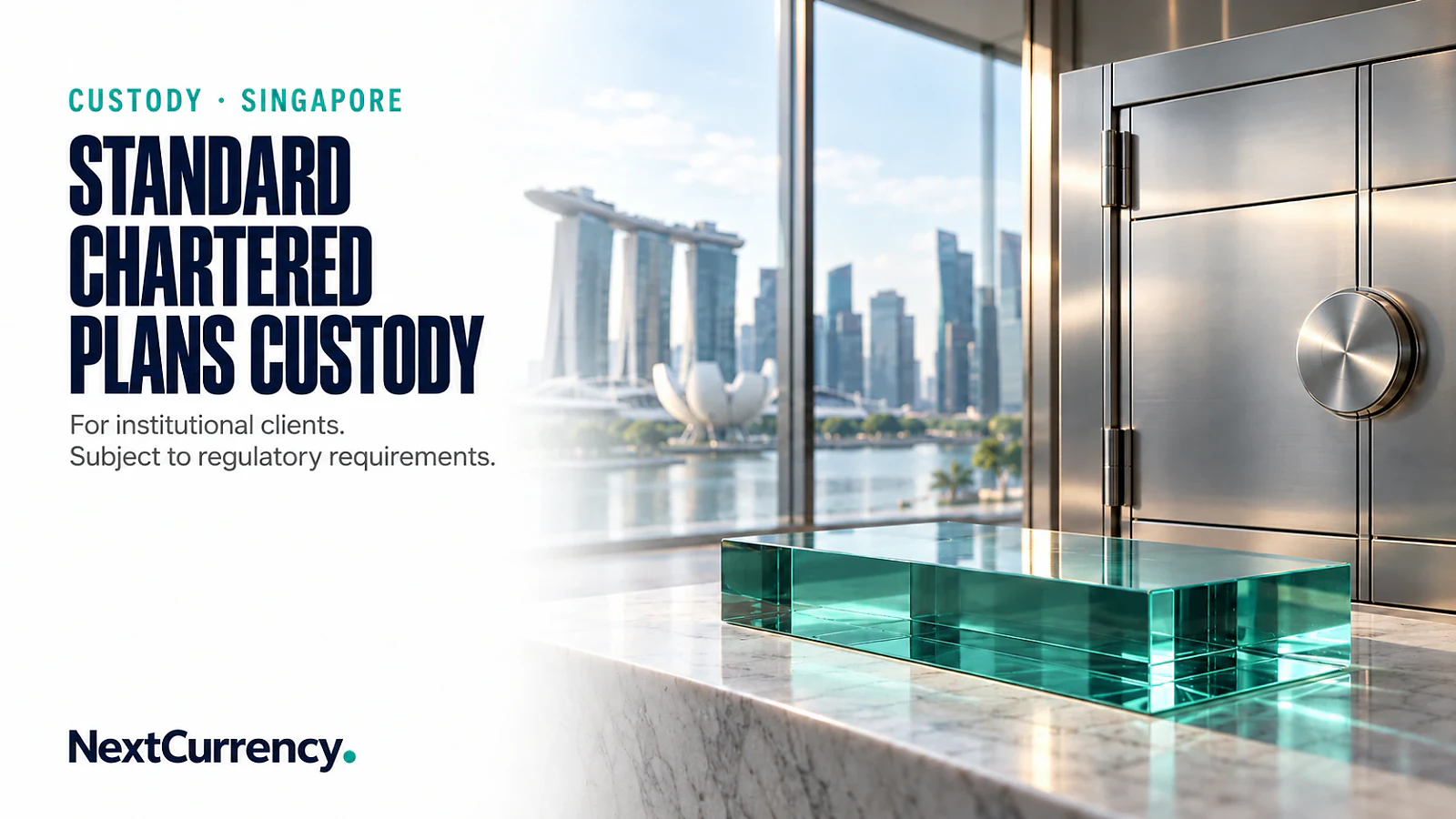 Standard Chartered Plans Digital-Asset Custody in Singapore — editorial cover artwork